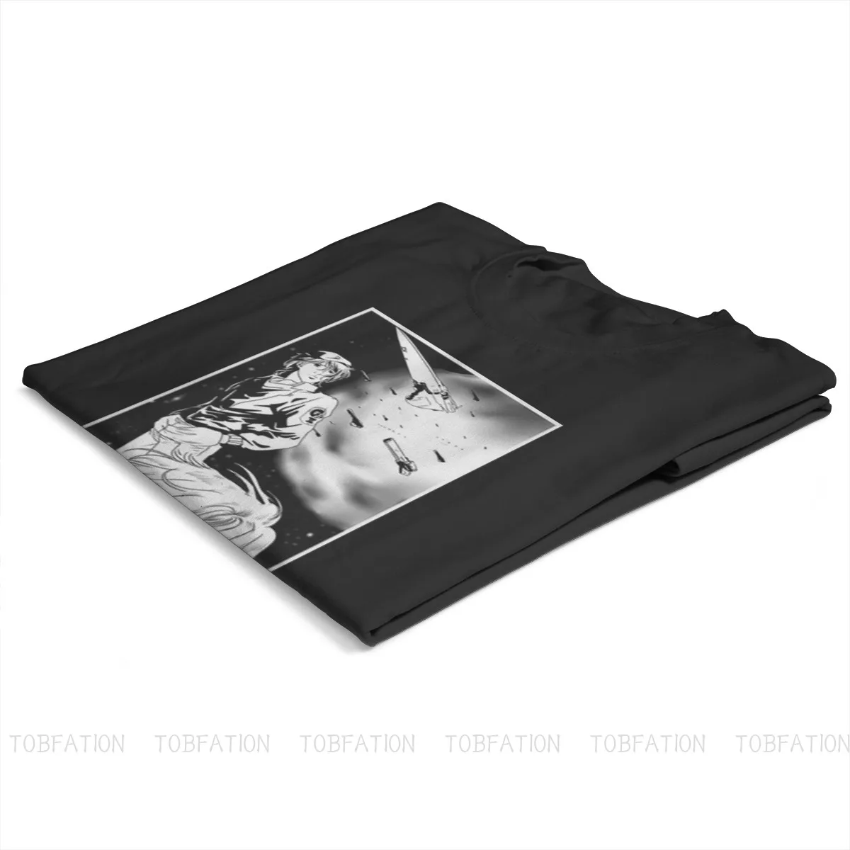 Футболка мужская хлопковая оверсайз с принтом Легенда галактических героев Yang