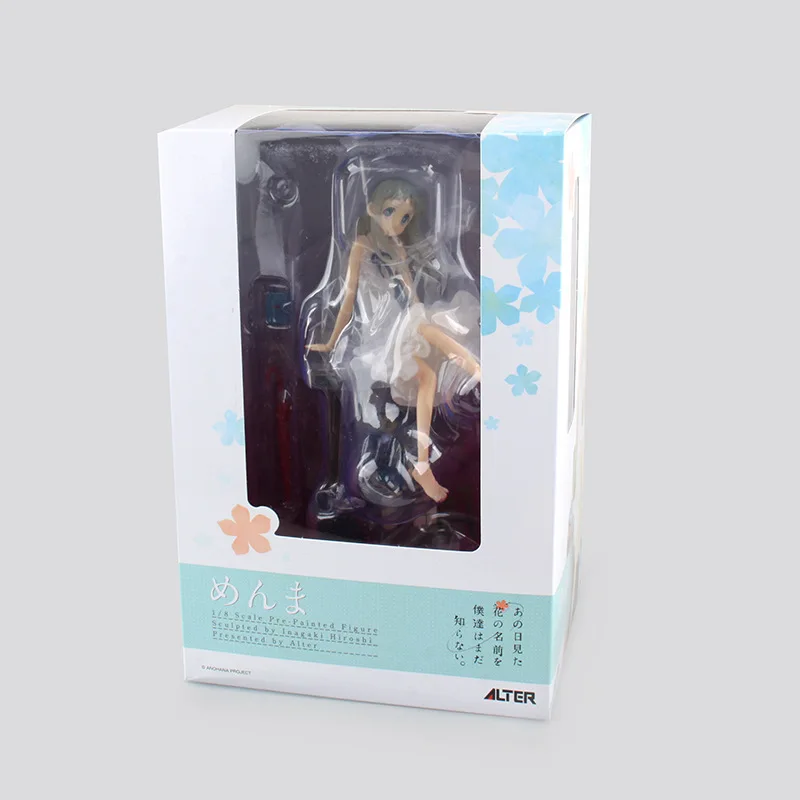 Японское аниме Menma Huong Anohana Honma Meiko сексуальные девушки ПВХ фигурки героев игрушки