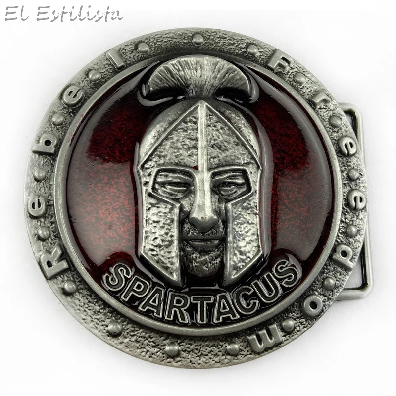 Пряжка для ремня Spartacus в винтажном стиле мужчин и женщин аксессуар джинсов из