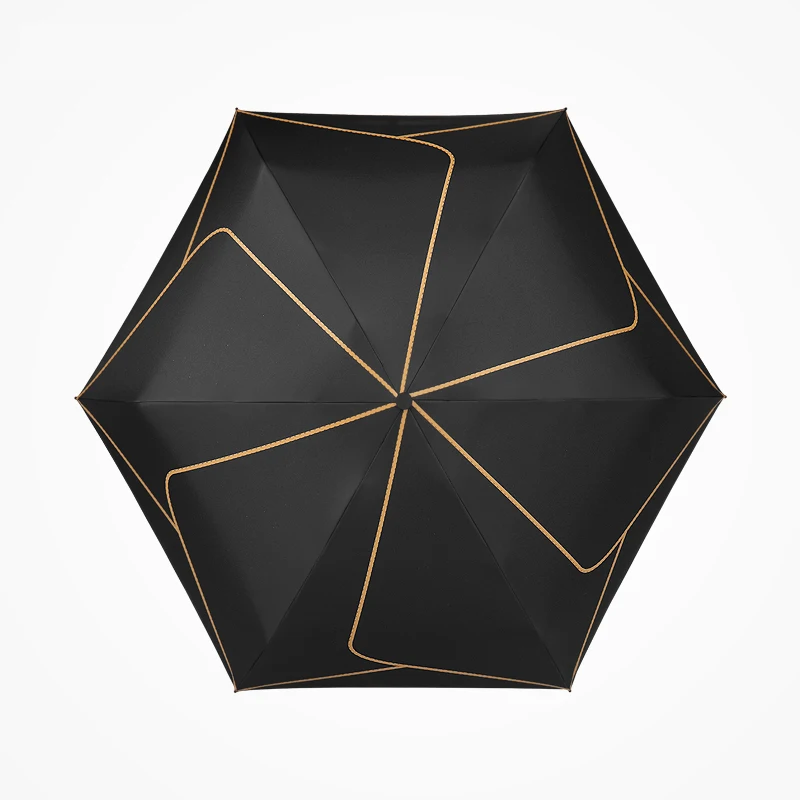 Модный компактный мини зонтик для путешествий маленькие складные женские зонты