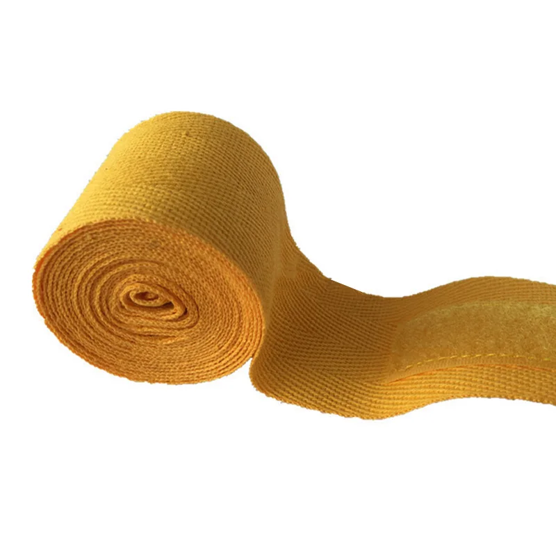 2 5 м хлопковые боксерский бандаж перчатки Sanda Hand Wrap s Sandbag Муай Тай боевой галстук