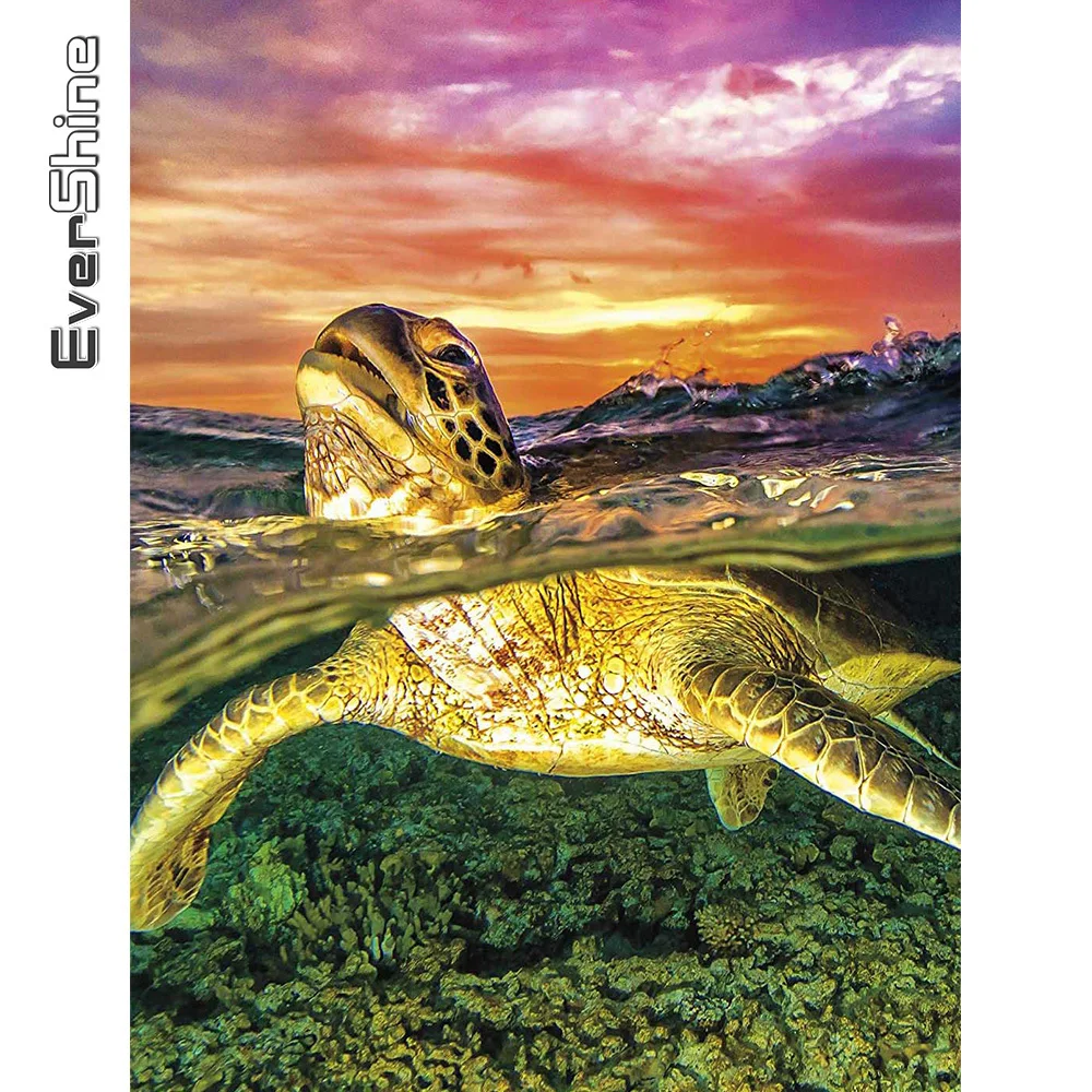 

Алмазная вышивка с изображением животных, квадратной формы