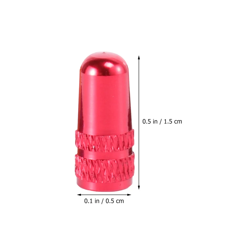 

30pcs Presta Cap Anodized Machined Aluminum Alloy French Style Bike Tire Caps Dust Covers