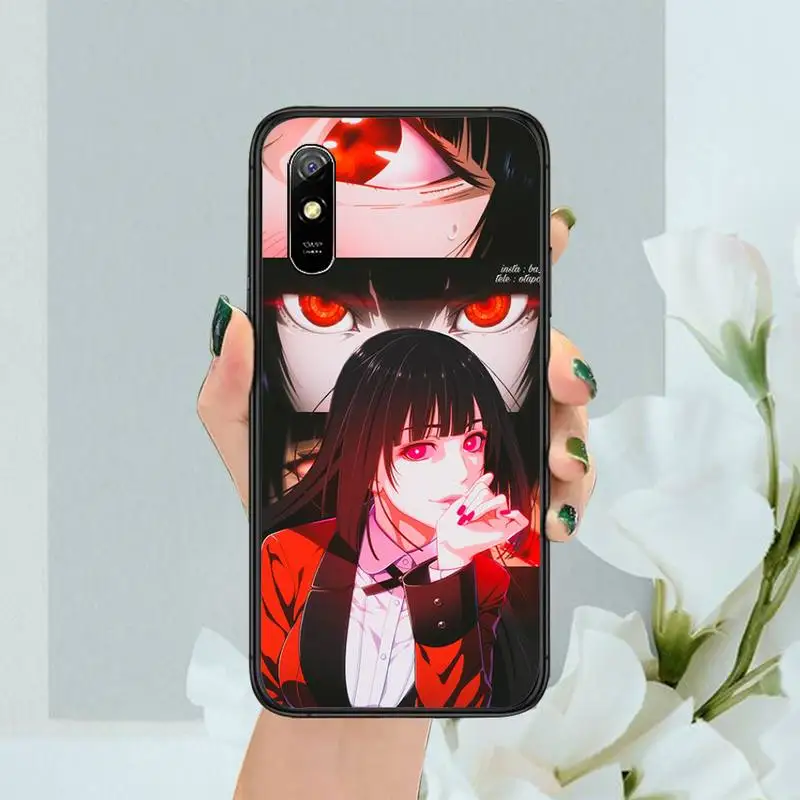 

Crazy Excitement Manga Kakegurui Phone Cases For Xiaomi Redmi note6 8 9 pro 7a 8T 9S K20 4X