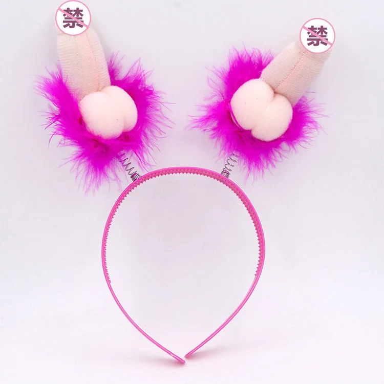 Новинка головная повязка с короной в форме пениса для невесты обруч волос