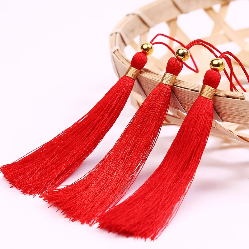 20 шт./лот полиэстер шелк кисточка отделка ювелирное изделие бисер жемчуг для