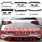 MK6 MK7 MK7.5 Автомобильный задний боковой спойлер сплиттер дефлектор для Volkswagen для VW Golf MK6 MK7 MK7.5 GTI  R