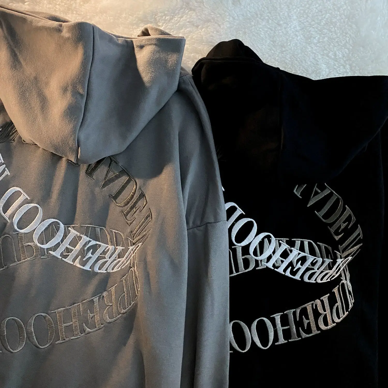 Осенний Новый кардиган с капюшоном свитер мужское и женское Свободное пальто на