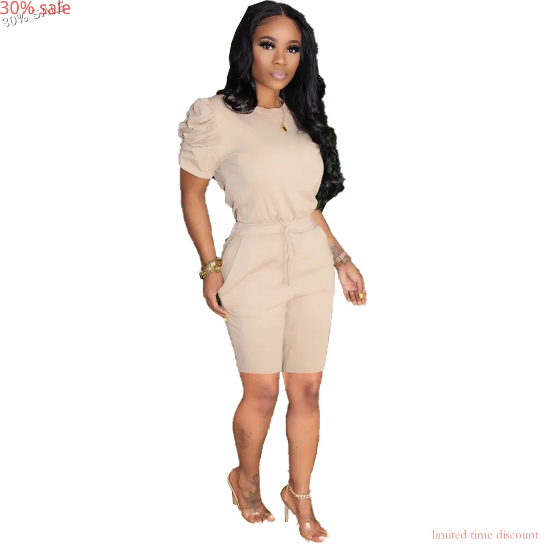 Комплект из 2 предметов комплекты с короткими рукавами 2020 мода &quot О образным