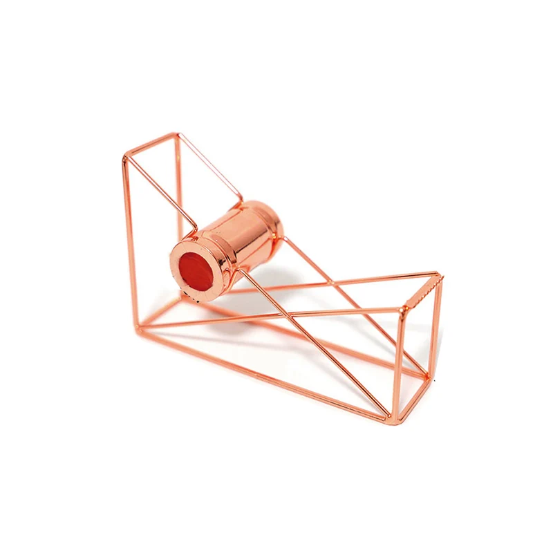 Диспенсер для ленты из розового золота полый органайзер хранения Канцтовары