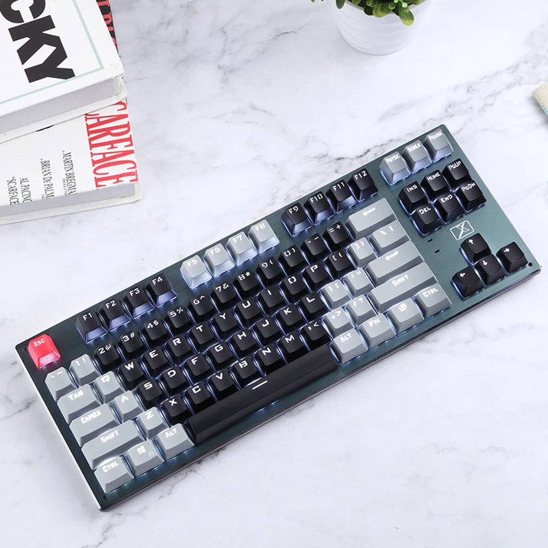 

REDSTORM Mechanical Keyboard Bluetooth Wireless USB Keyboard 87 Keycaps Gaming Keyboad For PC Macbook Tablet Laptop Gamers