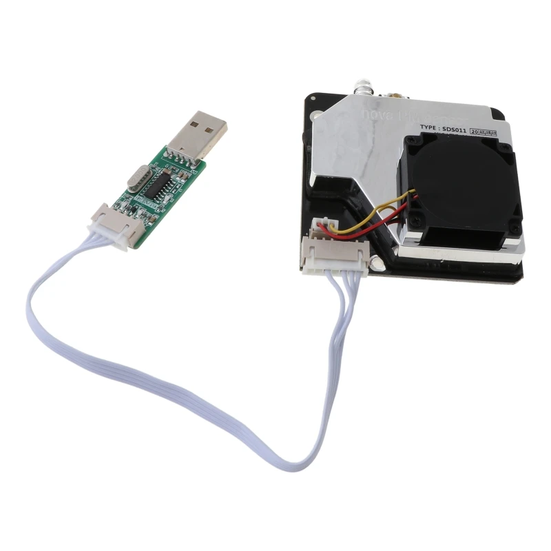 

SDS011 PM2.5 Dust Sensor High Precision Digital Module Detector Monitor Air Purifier Quality Detection Temperature and Humidity