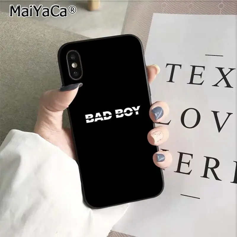 MaiYaCa BAD BOY Coque Shell чехол для телефона Apple iphone 11 pro 8 7 66S Plus X XS MAX 5s SE XR Чехлы мобильный чехол