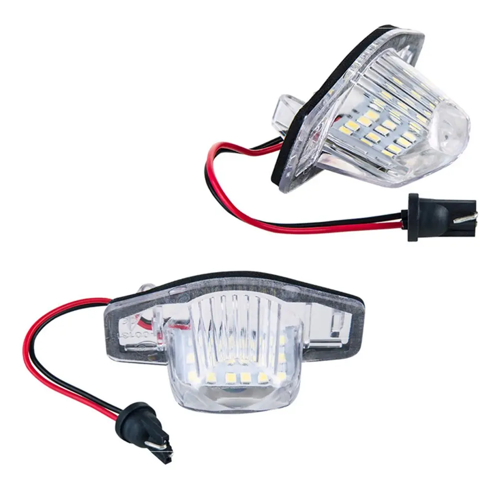 

2021 2pcs/set License Plate Light Lamp Housing Parking Light Car Modification Replacement Part For Honda CRV JAZZ FR-V