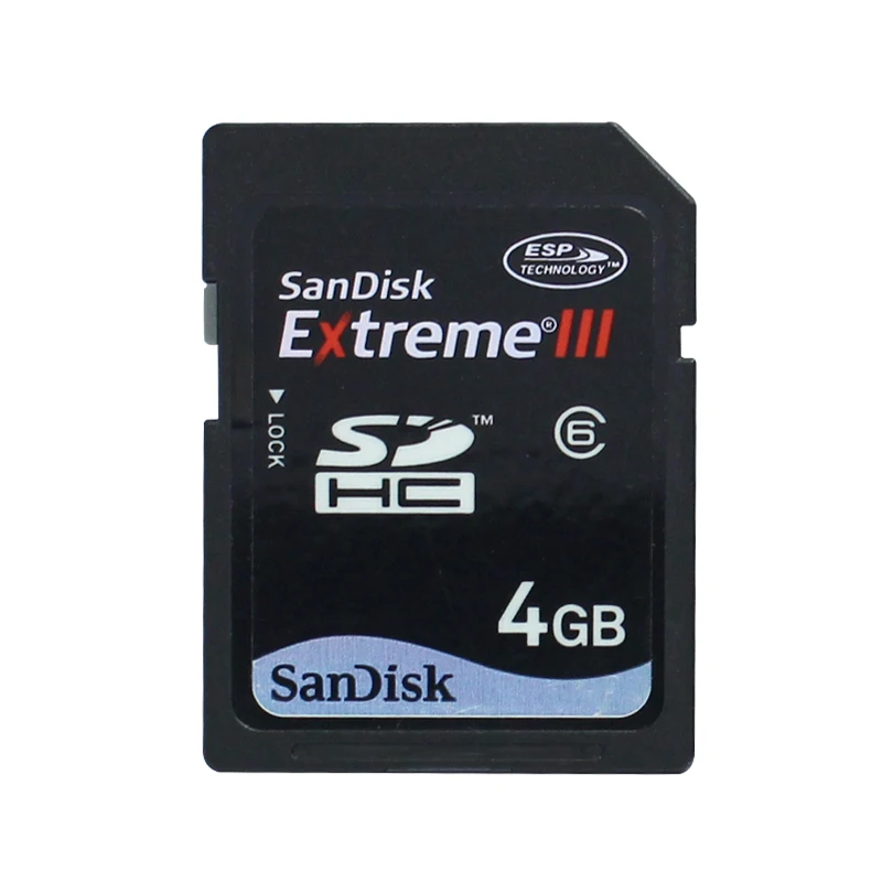 Оригинальная SanDisk ULTRA II sd-карта 1GB EXTREME III 2GB 4GB SD SDHC карта памяти