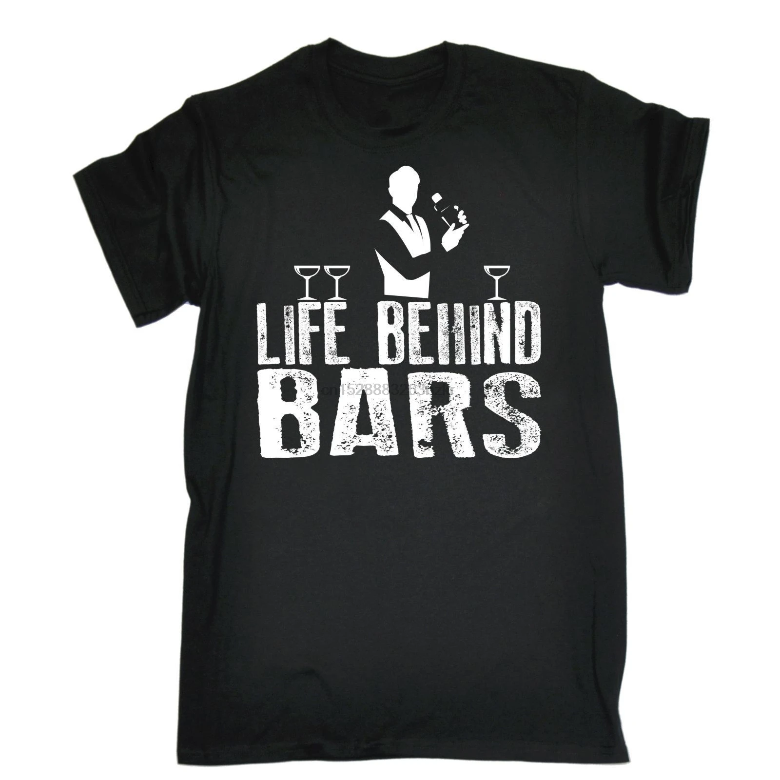 Жизнь за барменом Бармен футболка выпивка спиртовой тройник забавный подарок на