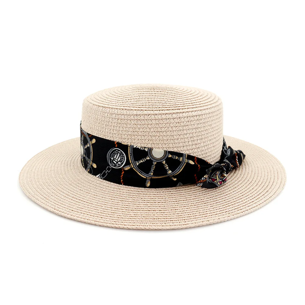 Новинка 2021 праздничная уличная шляпа от солнца пляжная с лентой Лучшая