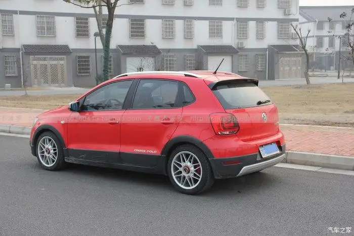 ABS черный автомобиль заднее крыло багажника выступ Спойлеры для VW Защитные чехлы для сидений, сшитые специально для Volkswagen POLO GTI 2011 2012 2013