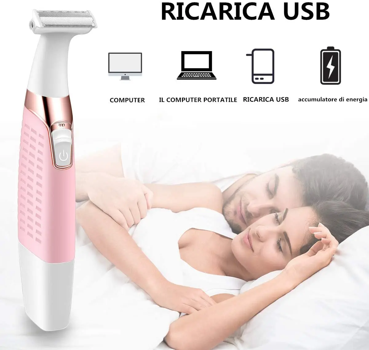 Женский Электрический эпилятор водонепроницаемый электрический 5 в 1 влажный и