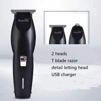 electric t blade hair line trimmer haircut machine outline clipper carving hairstyle detail styling trimming head shaving tool