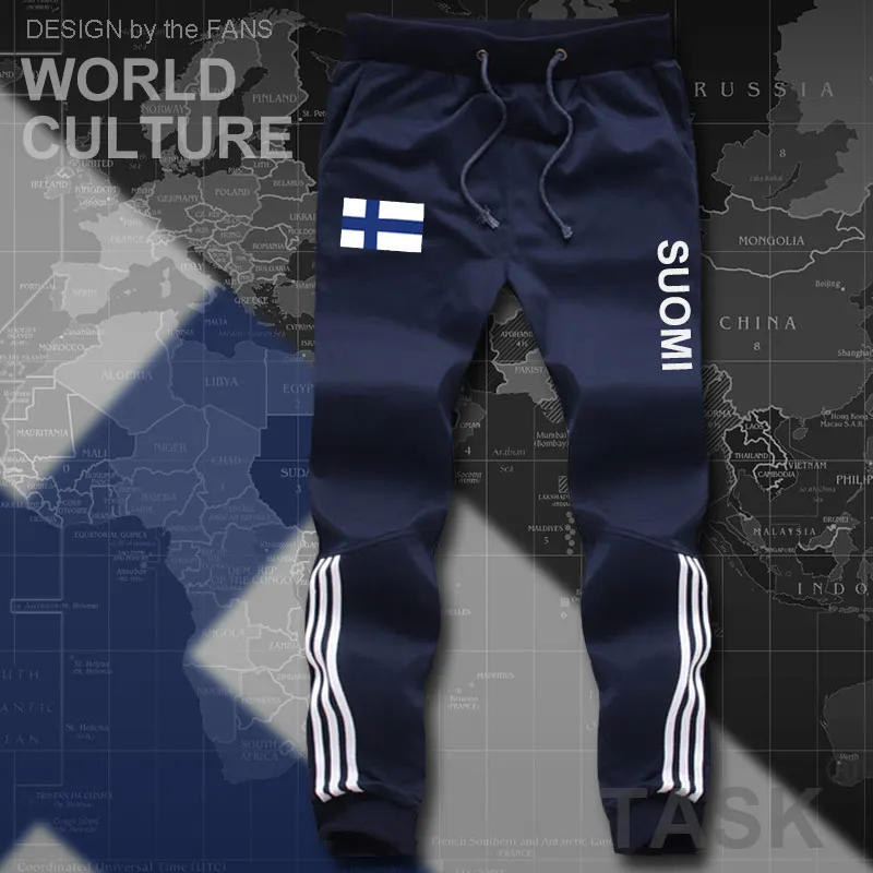 

Plus M-8XL Finland Mens Shorts Beach New men's Board Shorts Flag Workout Zipper Pocket Sweat 2021 Cotton Suomi Finnish FIN FI
