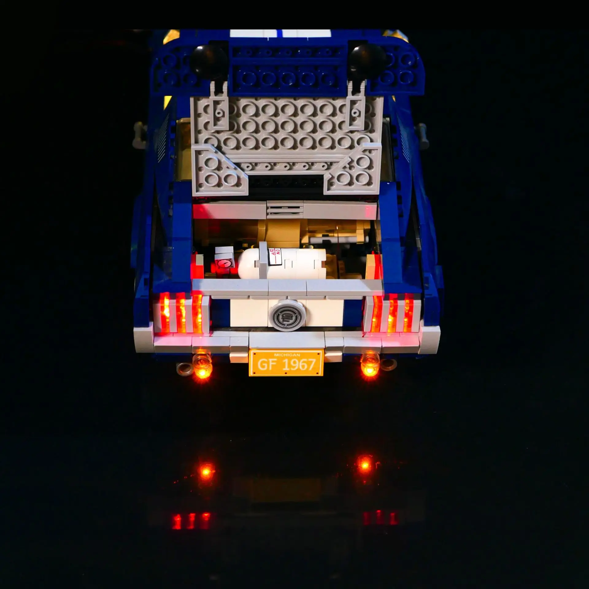 

USB LED Light Up Kit For 10265 Ford Mustang Lighting Compatile With 21047 (Model NOT Included)