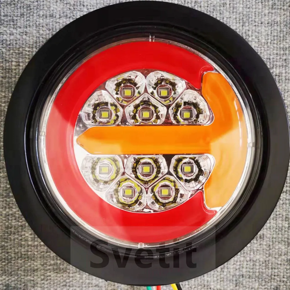 2 шт. 12 В светодиодный ные фары для прицепа s 24 в светильник ние грузовика