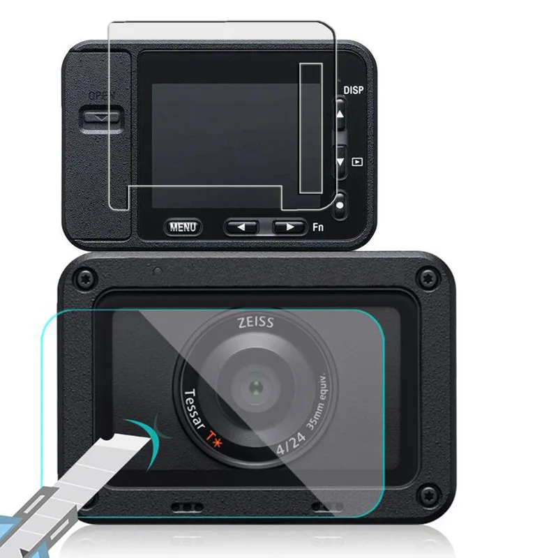 Защитное покрытие из закаленного стекла для Sony DSC RX0/RX02 RX0M2 RX0 Mark ii объектив камеры