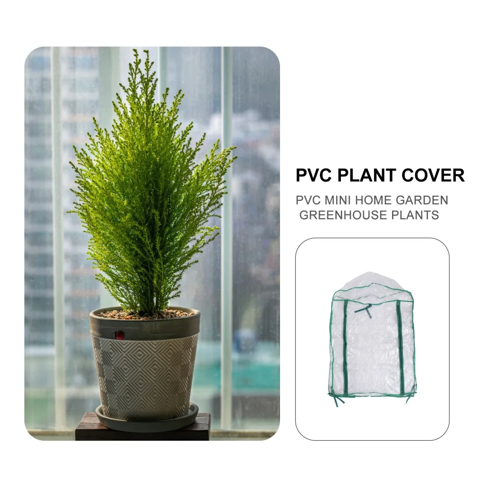 

1pc Plant Protection Cover Greenhouse Antifreeze Cover Protector(Green)