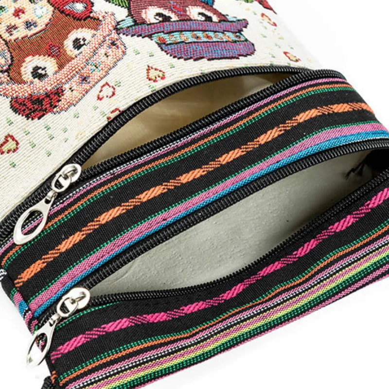 Винтажная сумка через плечо в китайском национальном стиле Женская мини-сумка с