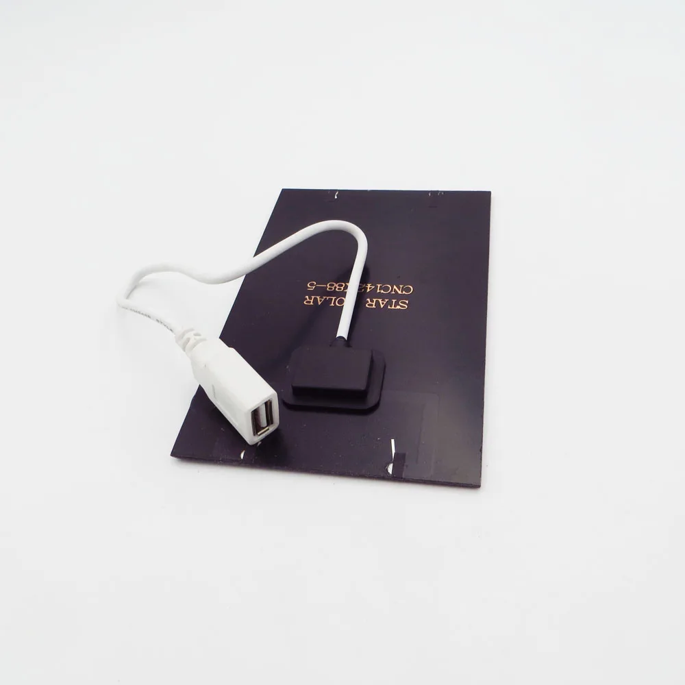 5 V 2 ватт Панели солнечные с USB поли Li Ion Батарея зарядное устройство Мощность банк