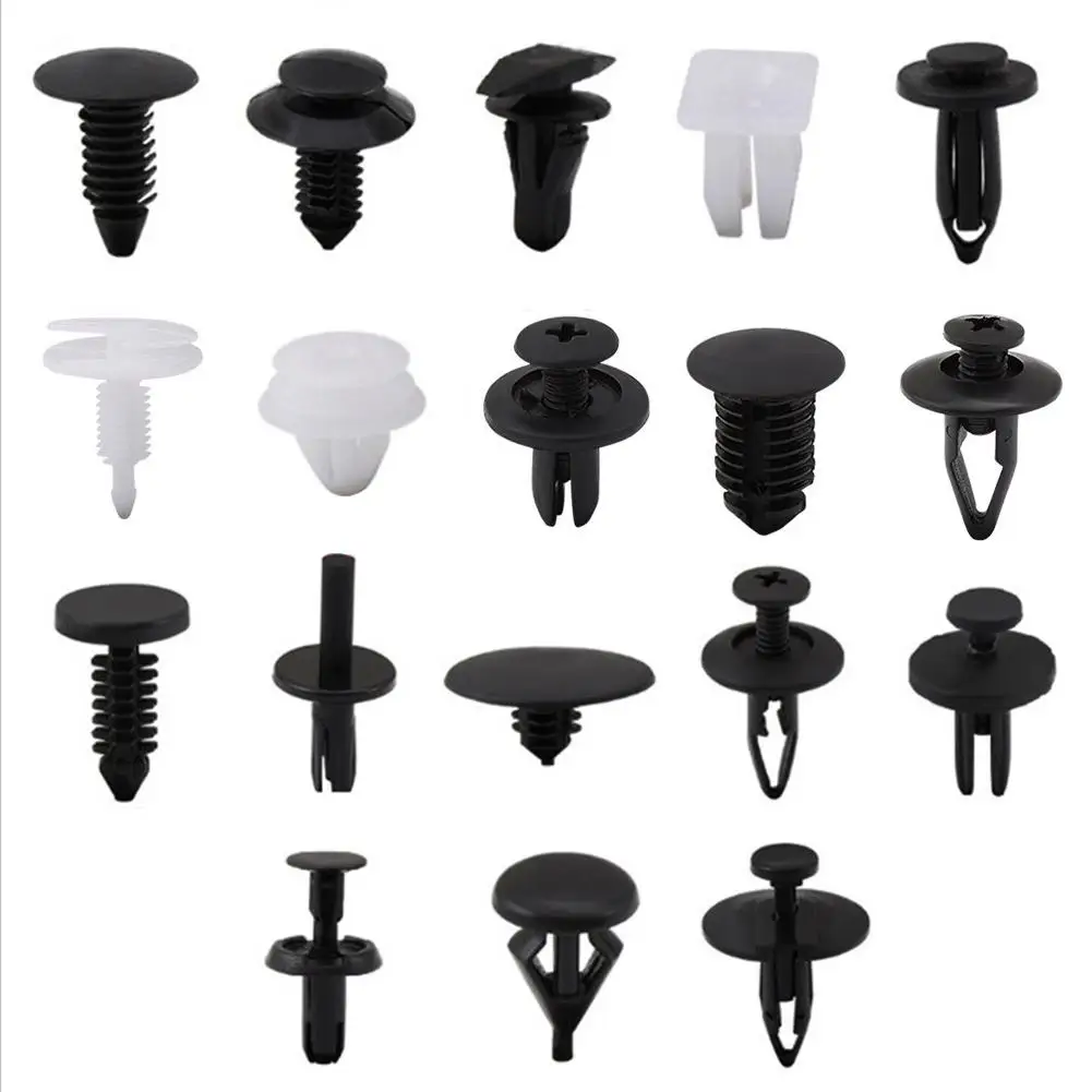 415 шт. авто крепеж автомобильный бампер зажимы заклепки Дверная панель крыло