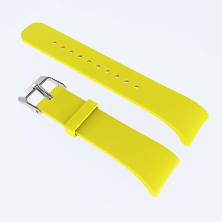 Yellow1 Смарт-часы L/S для samsung gear Fit2 Pro, браслет, силиконовый наручный браслет, подходит для 2 Pro, наручный ремешок для samsung gear Fit2, ремешок для SM-R360 - Цвет: Yellow1