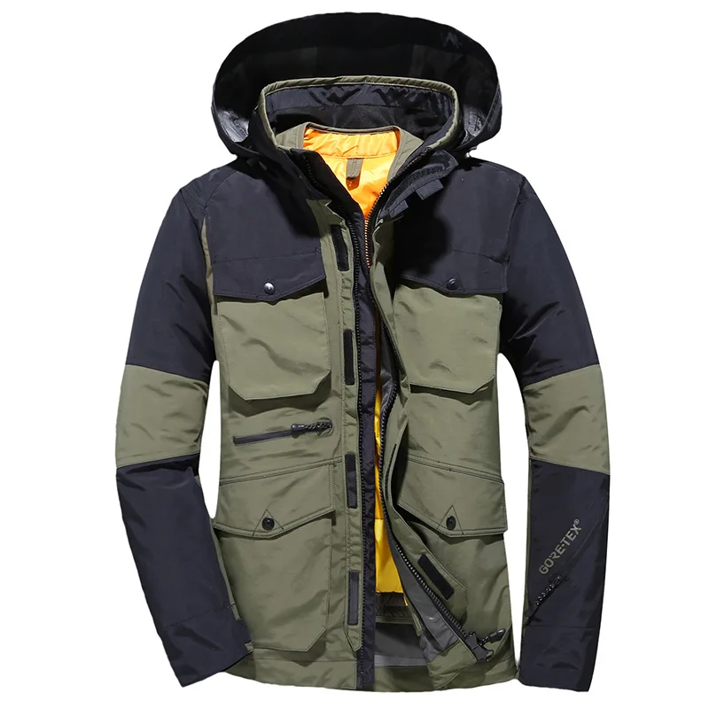 Новое поступление 2021 мужское зимнее пальто Wellensteyn пуховик с гусиными перьями