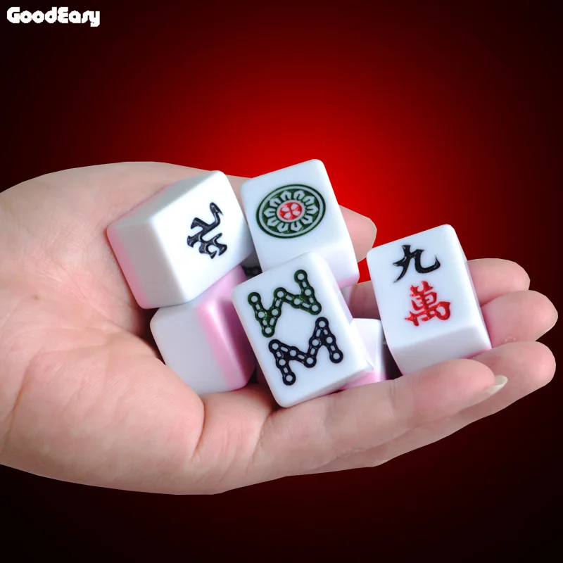 30 мм Дорожный Набор для игры в маджонг с холщовой сумкой домашние горячая