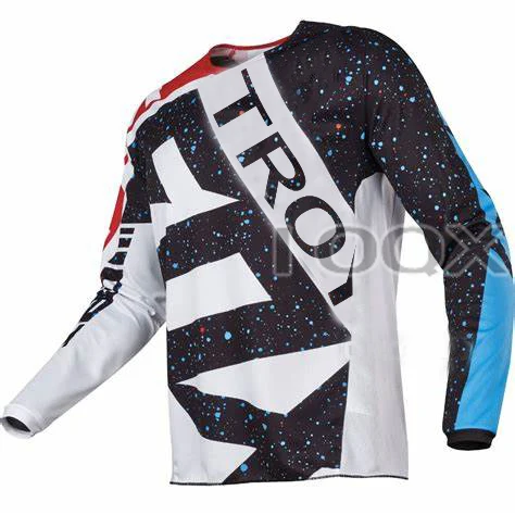 

New 180 Motorcycle Jersey MX MTB DH Motocross Racing Shirt Bike Riding Man clother