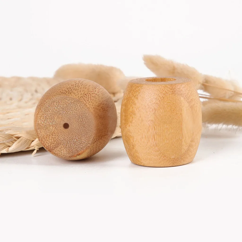 Зубная щетка из натурального бамбука база 6X6x6 см ручная работа экологические