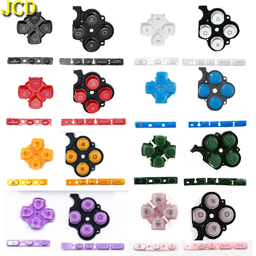 

JCD Left Right Buttons Set Replacement For Sony PSP 3000 Home Start D PAD Volume Buttons For PSP3000 Game Console