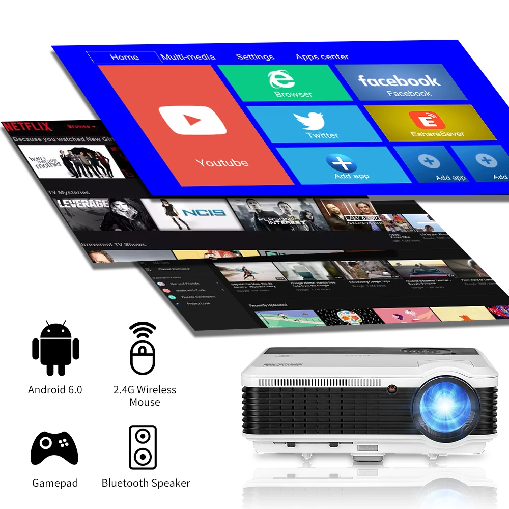 X88 +/X88 + AB светодиодный проектор Поддержка 1080P Full Hd видео для домашнего кинотеатра