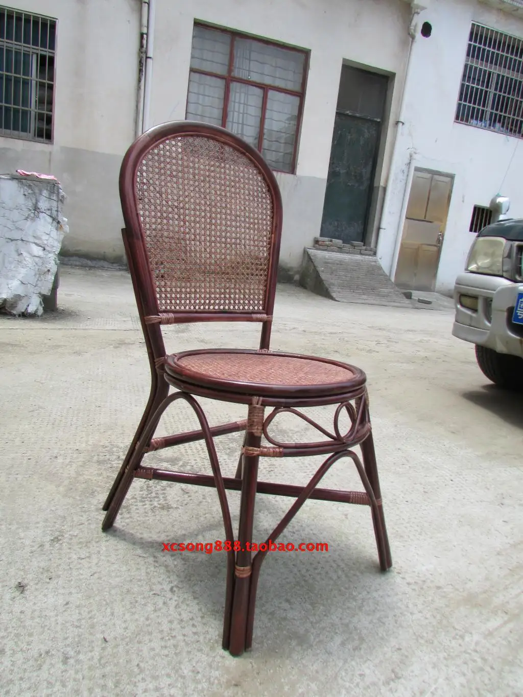 Специальное предложение индонезийский ротанговый обеденный стул домашний для