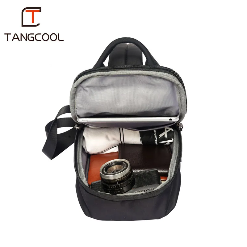 Мужская нагрудная сумка Tangcool водонепроницаемая нейлоновая через плечо в