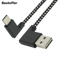 20cm 1m 2m usb2 0 type a to usb3 1 type c male 90%c2%b0 angle usb data sync charge cable connector