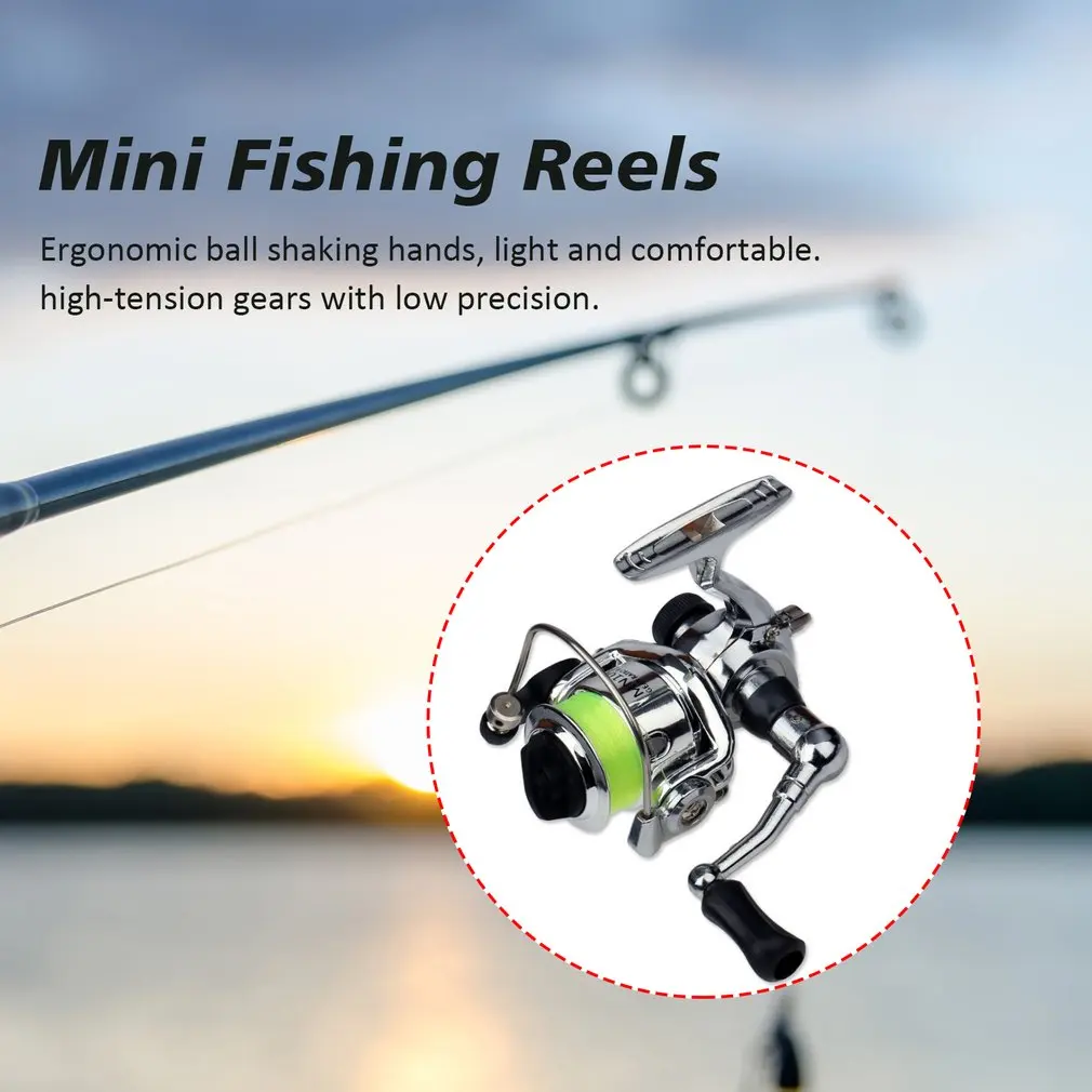 

Mini XM100 Fishing Reel Stainless Steel Bait Casting Fishing Reels Fishing Tackle Accessories