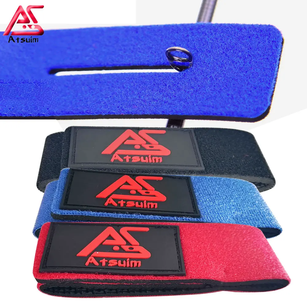 

AS 3Pcs/lot Reusable Fishing Rod Tie Holder Strap Suspenders Fastener Hook Ties Belt Fishing Tackle Sea Rod Accessories