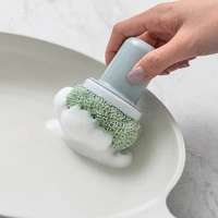Nano Cleaning Ball Kitchen Cleaning Tools Better than Steel Wire Wool Scouring Pad Colourful Scrub Dishwashing Polishing Brush