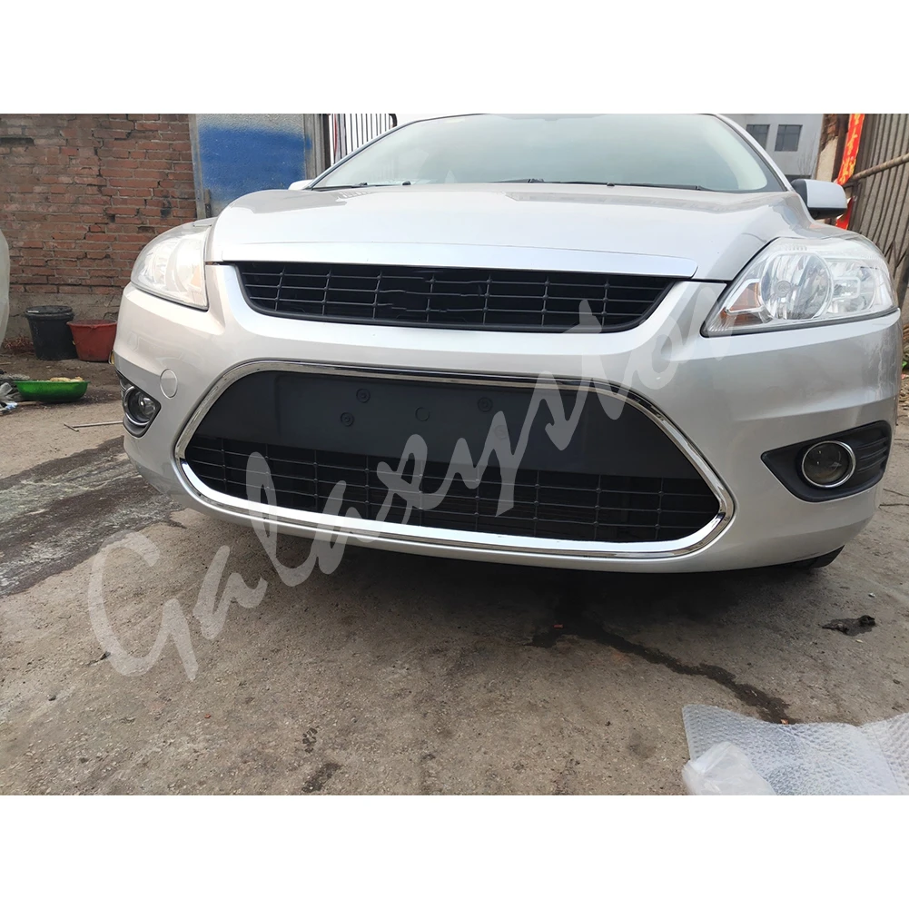 Передний бампер для пчелиных сот Нижняя решетка для Ford Focus хэтчбек седан 2009 2010 2011 2012 2013