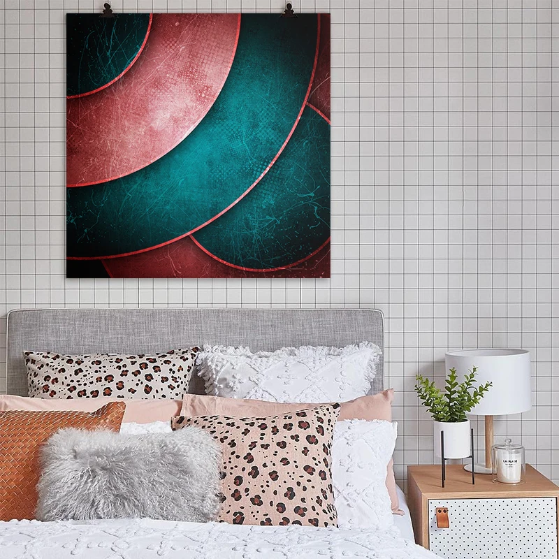 Современные абстрактные красочные картины на холсте для гостиной Плакаты