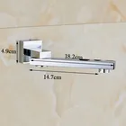 Бесплатная доставка, сменный латунный хромированный носик водопада для раковины светодиодный ванны