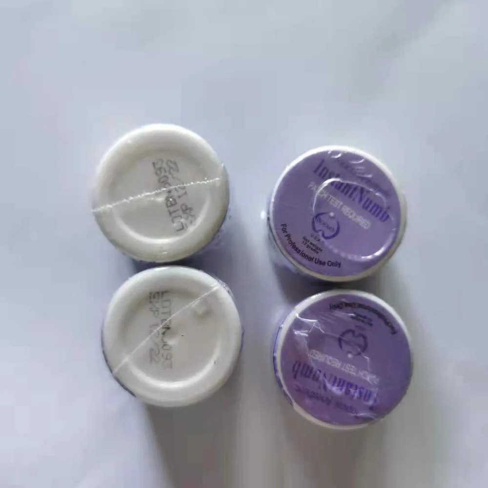 Самый дешевый 10 шт. 12 г Фиолетовый крем для татуажа перманентного макияжа