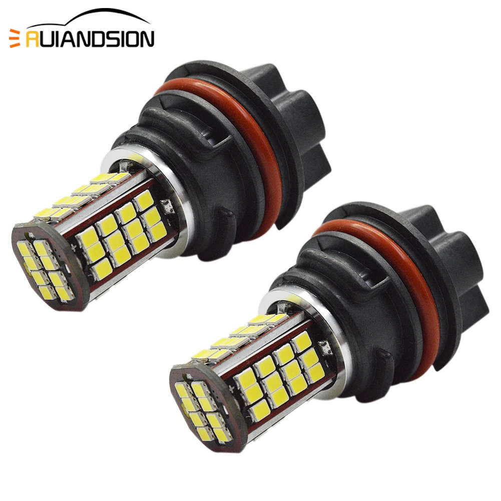 2X PH11 DC10 30V 12V светодиодные фары для мотоцикла скутера лампы 6000k ATV мото аксессуары